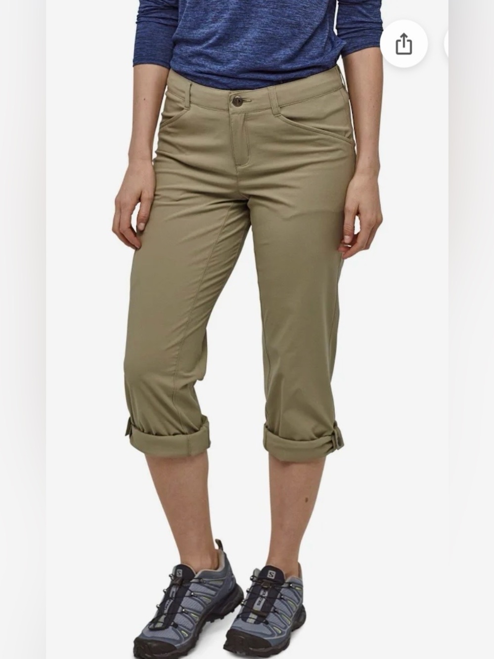 Patagonia Women's Pants Hiking Quandary Pants Tan New size 10